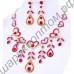 Набор украшений bridal rhinestone necklace earring
